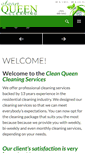 Mobile Screenshot of cleanqueencleaningservices.com